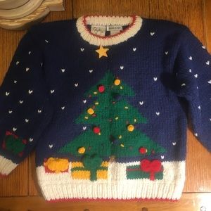 🌲Hand-knitted Ugly Christmas Sweater🌲
